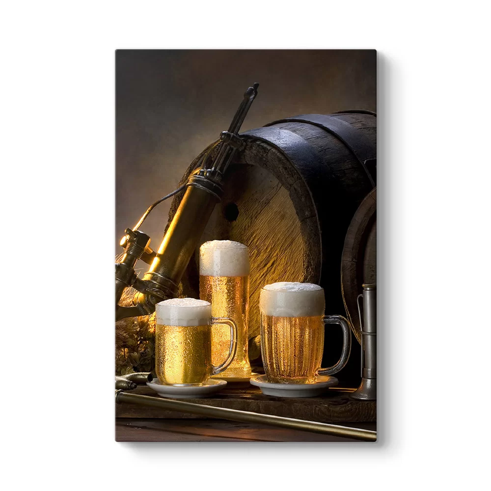 Bira Fıçısı Tablosu - Model 2